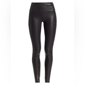 SPANX Shiny Black Leggings